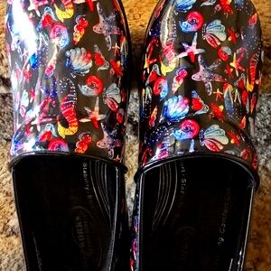 Colorful Patterned Clogs